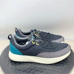 Allbirds Courier Sneakers Men Size 11 Shoes Black Gray Canvas Low Lace Up